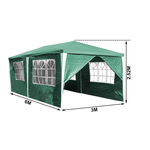 aufbauanleitung zelt 3x6 Online Shop Hengda 3x6M Grün Wasserdicht Pavillons – Hengda Online Shop