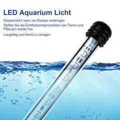 Hengda LED Aquarium Lampe Leuchten Mollusken Beleuchtung RGB Aquariumleuchte