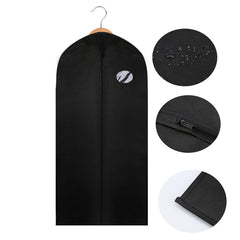 Hengda 1x - 10x Kleidersack 100/128/150 x 60cm Kleider Schutzhülle Hülle schwarz Anzugsack Kleidertasche