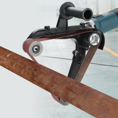 Hengda Rohrbandschleifer 1300W-220V bürstenschleifer-700-3000 U/min-6 Gänge-für Schleifen, Schmieden, Polieren