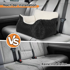 Hengda Hundesitz auto, für Kleine Mittlere Hunde, Wasserdicht Hundeautositz