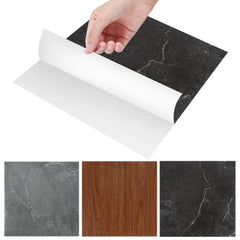 Hengda PVC Bodenbelag Selbstklebend, Vinylboden, Vinyl Laminat, 30x30cm