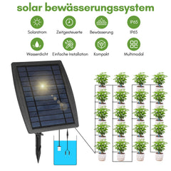 Hengda Solar Bewässerungssystem Pflanzenbewässerung Automatisch 20 Tropfer