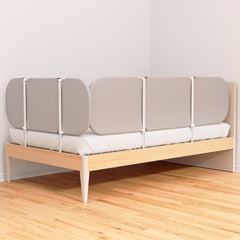 Hengda Bettgitter Rausfallschutz Klappbar, 120/150/180cm, Höhenverstellbar, Bettschutzgitter, Tragbar Kinderbettgitter