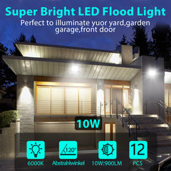 Hengda LED Strahler Außen, LED Fluter 10W-100W, LED Scheinwerfer Kaltweiß/Warmweiß, Aussenstrahler IP66 Wasserdicht (Kein Stecker)