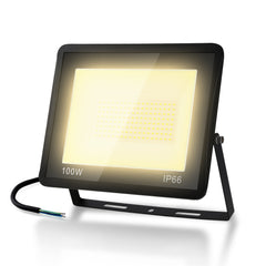 Hengda LED Strahler, 20/30/50/100W LED Fluter, Warmweiß/Kaltweiß Außenstrahler, IP66 Scheinwerfer (kein Stecker)