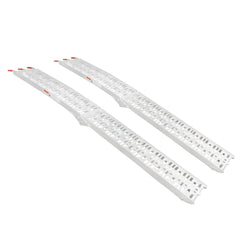 Hengda Auffahrrampe 400kg Verladeschiene Verzinkter Stahl Antirutsch Verladerampe für Motorrad Rasentraktor Auto