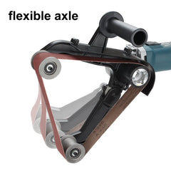 Hengda Rohrbandschleifer 1300W-220V bürstenschleifer-700-3000 U/min-6 Gänge-für Schleifen, Schmieden, Polieren