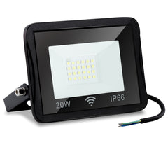 Hengda LED Strahler Außen, LED Fluter 10W-100W, LED Scheinwerfer Kaltweiß/Warmweiß, Aussenstrahler IP66 Wasserdicht (Kein Stecker)