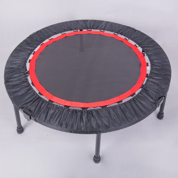 Hengda Faltbares Fitness Trampolin 40 Zoll Mini Übungstrampolin für Erwachsene Kinder Mini-Trampolin