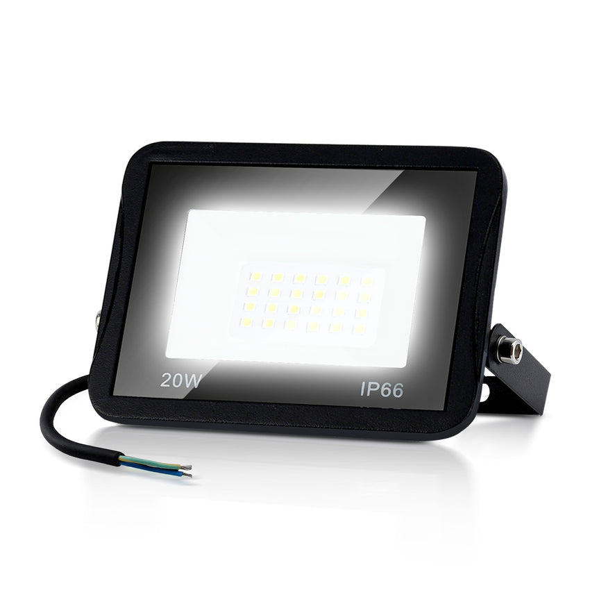 Hengda LED Strahler, 20/30/50/100W LED Fluter, Warmweiß/Kaltweiß Außenstrahler, IP66 Scheinwerfer (kein Stecker)