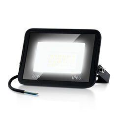 Hengda LED Strahler, 20/30/50/100W LED Fluter, Warmweiß/Kaltweiß Außenstrahler, IP66 Scheinwerfer (kein Stecker)