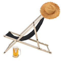 Hengda Klappstühle für drinnen und draußen Strandstühle aus Segeltuch