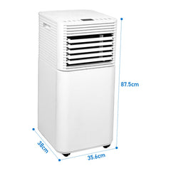 Hengda 7000 BTU mit Wifi Klimagerät Mobile Klimaanlage Lokales Klima Luftkühler Kühlen
