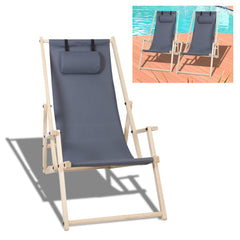 Hengda Klappstühle für drinnen und draußen Strandstühle aus Segeltuch
