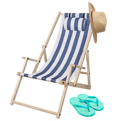 Hengda Klappstühle für drinnen und draußen Strandstühle aus Segeltuch