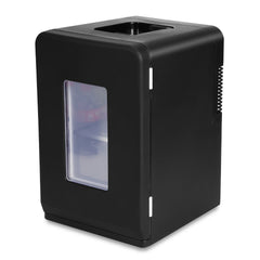 Hengda 2in1 Mini Kühlschrank Kühlbox 15L, Tragbarer Kühl- und Heizkühlschrank mit 220V AC/12V DC für den Auto- und Heimgebrauch [Energieklasse F]