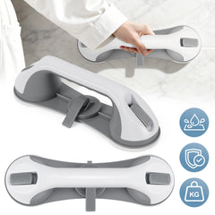 Hengda 2PC Badewannengriff MAX 110 KG, 28CM Haltegriff Dusche mit Saugnapf, Abnehmbare Duschgriff, ohne Bohren