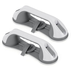 Hengda 2PC Badewannengriff MAX 110 KG, 28CM Haltegriff Dusche mit Saugnapf, Abnehmbare Duschgriff, ohne Bohren