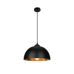 Hengda 2x Retro Pendelleuchte, Vintage Industrielle LED Hängelampe für max 60W, Ø 30cm (Ohne Leuchtmitte)