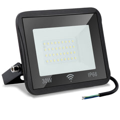 Hengda LED Strahler Außen, LED Fluter 10W-100W, LED Scheinwerfer Kaltweiß/Warmweiß, Aussenstrahler IP66 Wasserdicht (Kein Stecker)