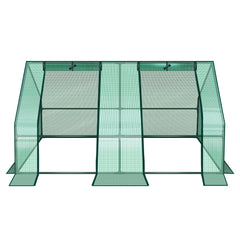 Hengda Gewächshaus Klein, UV-beständige PE-Plane Foliengewächshaus, Tomatenhaus 180*90*90CM
