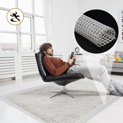 Zuschneidbare rutschfeste Teppichmatte für den Haushalt, laminiert mit rutschfestem Netz