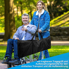 Hengda Rollstuhlrampe, Aluminium Auffahrrampe Rampe Rollstuhl, Teleskoprampe
