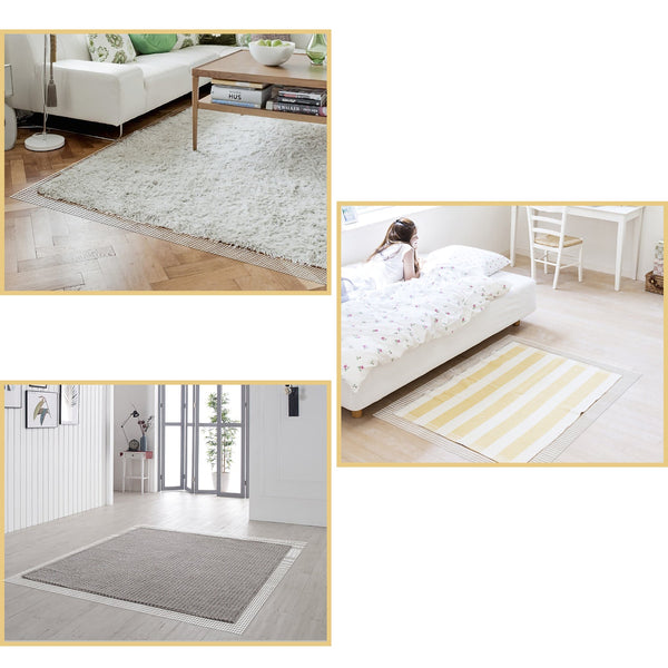 Zuschneidbare rutschfeste Teppichmatte für den Haushalt, laminiert mit rutschfestem Netz