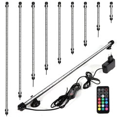 Hengda LED Aquarium Beleuchtung18cm-112cm Aquarium Lampe RGB Aquariumleuchte