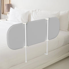 Hengda Bettgitter Rausfallschutz Klappbar, 120/150/180cm, Höhenverstellbar, Bettschutzgitter, Tragbar Kinderbettgitter