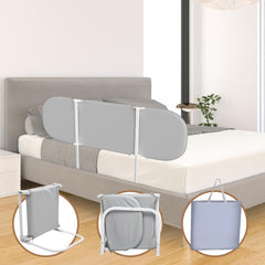 Hengda Bettgitter Rausfallschutz Klappbar, 120/150/180cm, Höhenverstellbar, Bettschutzgitter, Tragbar Kinderbettgitter