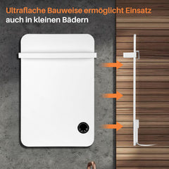 Hengda Infrarotheizung, Wandheizung Elektroheizung, Touch Heizpaneel 400W/600W