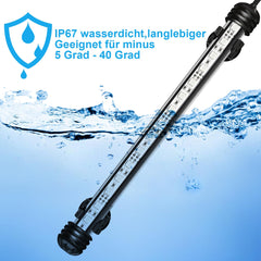 Hengda LED Aquarium Beleuchtung18cm-112cm Aquarium Lampe RGB Aquariumleuchte