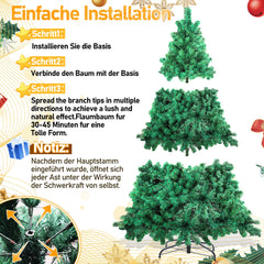 hengda Weihnachtsbaum Künstlicher mit Beleuchtung
