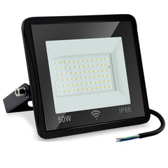 Hengda LED Strahler Außen, LED Fluter 10W-100W, LED Scheinwerfer Kaltweiß/Warmweiß, Aussenstrahler IP66 Wasserdicht (Kein Stecker)