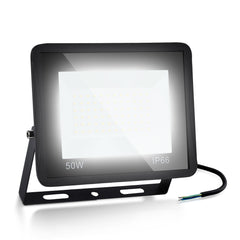 Hengda LED Strahler, 20/30/50/100W LED Fluter, Warmweiß/Kaltweiß Außenstrahler, IP66 Scheinwerfer (kein Stecker)