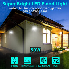 Hengda LED Strahler Außen, LED Fluter 10W-100W, LED Scheinwerfer Kaltweiß/Warmweiß, Aussenstrahler IP66 Wasserdicht (Kein Stecker)