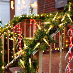 hengda Solar Eiszapfen Lichterkette mit Fernbedienung 10m