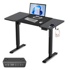 Hengda Schreibtisch, Elektrischer Höhenverstellbarer Tischgestell 3 Memory-Steuerung, Mit Tischplatte, Standing Desk