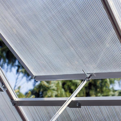 Hengda 14x Polycarbonat Hohlkammerstegplatte Doppelstegplatte UV-beständigen Stegplatte Gewächshausplatte Für Gewächshaus Gartenbau Carports 60.5 x 121cm, 4mm | 10,25 m², Transparent