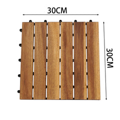 Hengda DIY-Holzböden für den Garten Terrassendielen Balkon dekorative Bodenbeläge