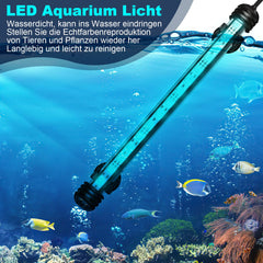 Hengda LED Aquarium Beleuchtung18cm-112cm Aquarium Lampe RGB Aquariumleuchte