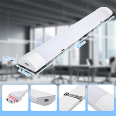 Hengda LED Feuchtraumleuchte 18W/36W/48W, IP65 Wasserfest Led Röhre Werkstattlampe 4000K Neutralweiß, Wannenleuchte