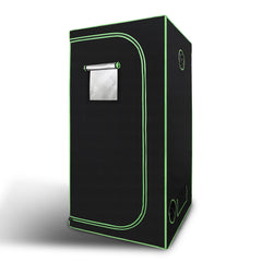 Hengda Grow Zelt, Growschrank für Homegrow, Indoor Anbauzelt, Lichtdicht und Wasserdicht Pflanzzelt, Zuchtzelt