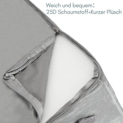 Hengda Lesekissen Keilkissen Dreieck Rückenkissen Multifunktional Nackenrolle für Bett Sofa Büro