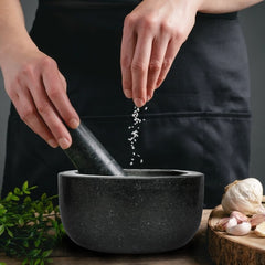 Granit Stampfwerkzeug Küchenutensilien Gewürzsauce Reacher