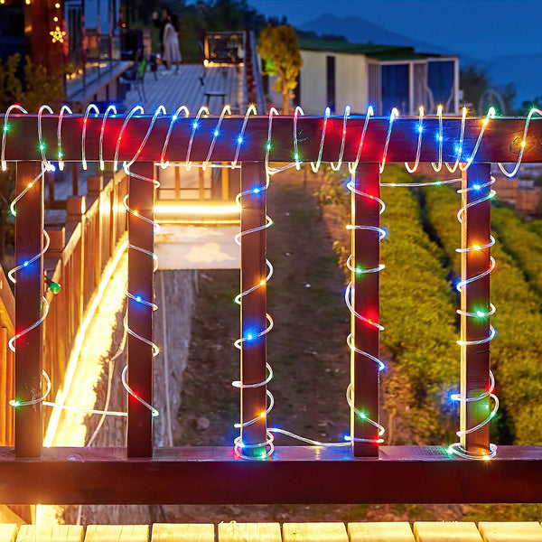 hengda LED Lichterschlauch Aussen mit Fernbedienung und Timer