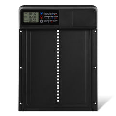 Hengda Automatische Hühnerklappe, Hühnertür Automatischer Türöffner, Elektrische Hühnerklappe, mit Wasserdicht Großes Display, Timer