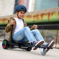 Hengda Hoverboard Sitz, Kart Erweiterung für 6.5-10 Zoll Hoverboards, Sitzscooter Kartsitz